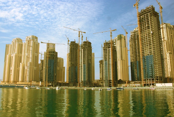 Dubai Marina Construction
