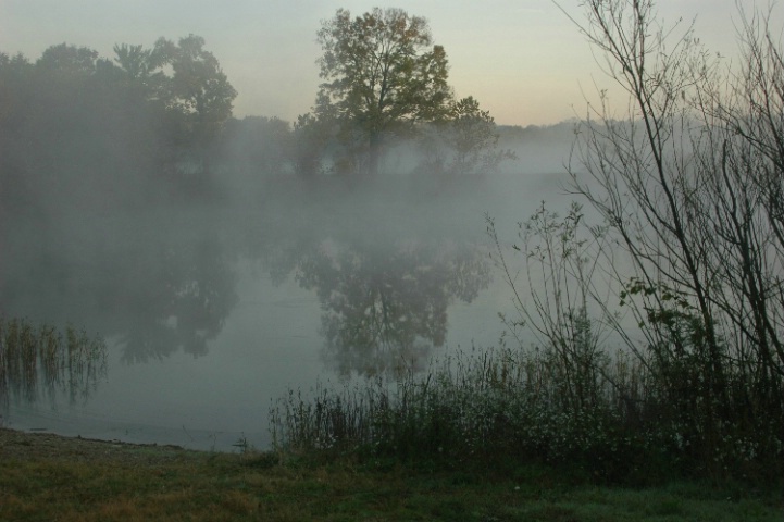 Lake Fog at Dawn