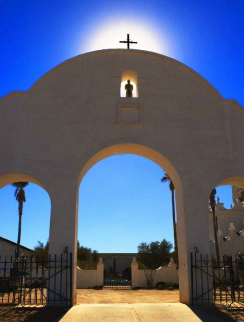 San Xavier light