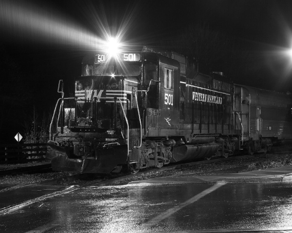 #501 - Rainy Night in Frostburg