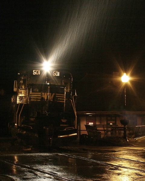 #501 - Rainy Night in Frostburg - 2