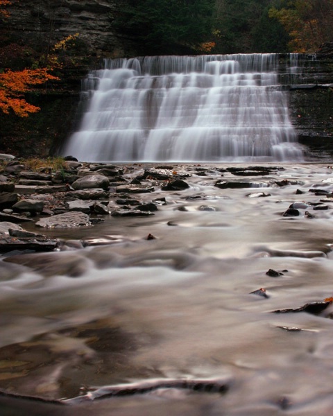 "A Glimps Of Fall Falls"