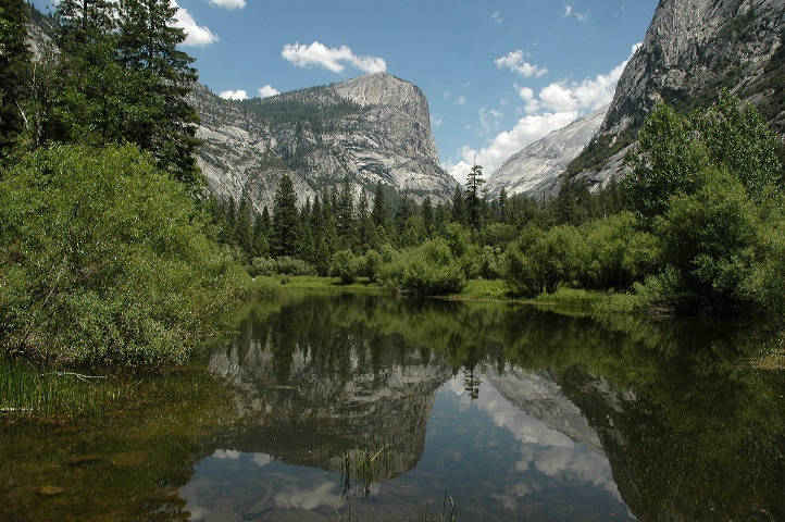 Mirror Lake in Yosemite 