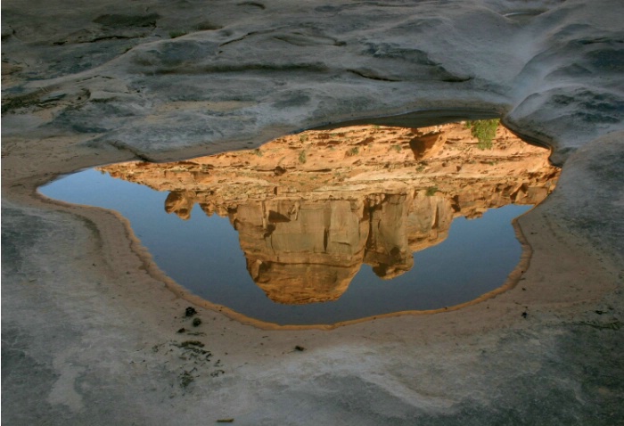 Reflection - Moab UT - ID: 3036968 © Patricia A. Casey