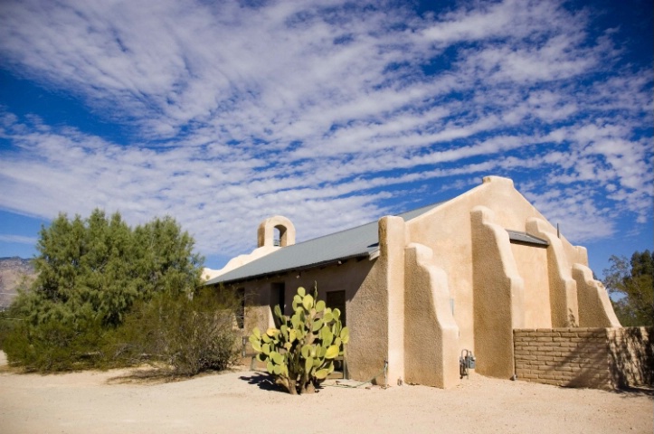 San Pedro Chapel in Fort Lowell Historical Distric