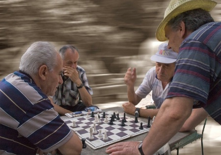 #7-People scene // Chess forever