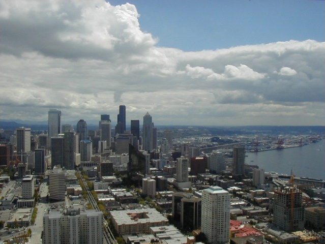 Seattle from Space Needle