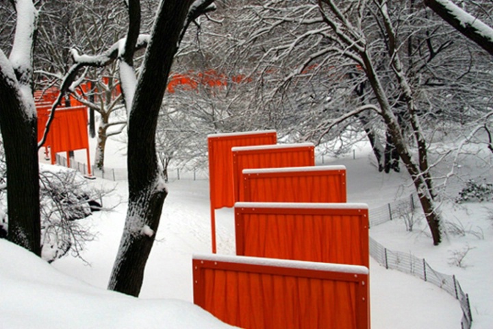 Snowy Gates