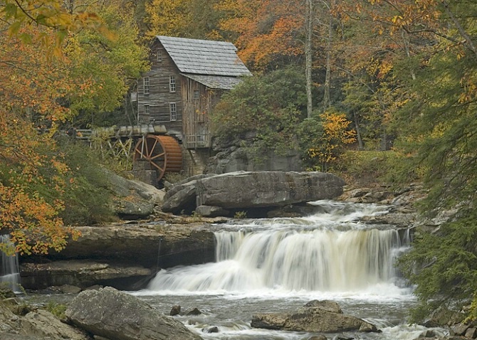 Glade Creek Grist Mill, Babcock SP - ID: 3093279 © george w. sharpton