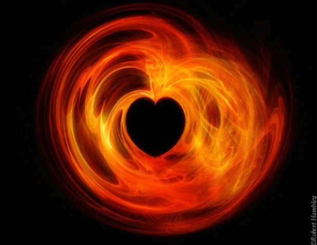 Fractal Heart of Fire - ID: 3093952 © Robert Hambley