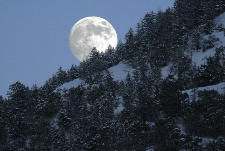 Full Moon - Palisades Creek Idaho