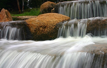 Fountain at the Armidale Aboretum