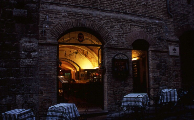 Bar Pasticceria Boboli - San Gimignano - Tuscany - ID: 3127408 © Larry Lightner