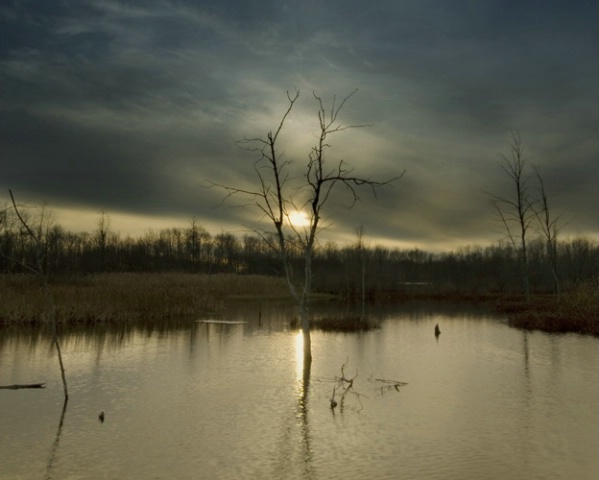 Where the sun sets