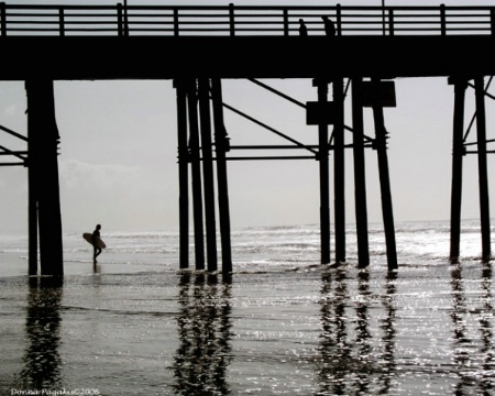 Surfer at the Pier 
