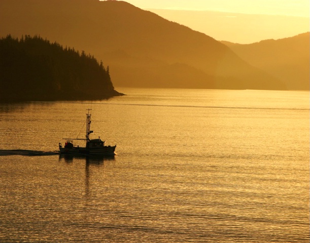 Alaska fishing boat