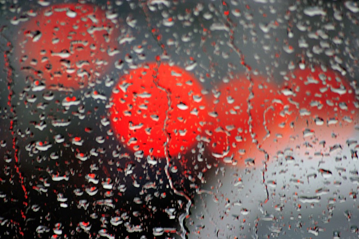 Driving in Rain...