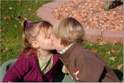 Toddler Kisses! 