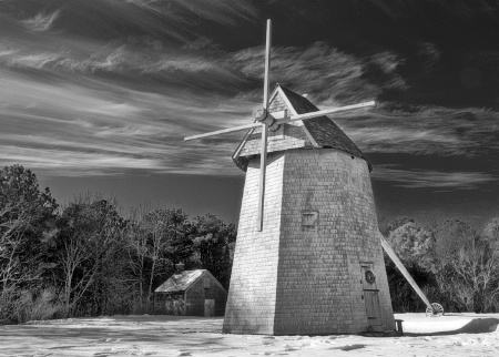 Winter Windmill