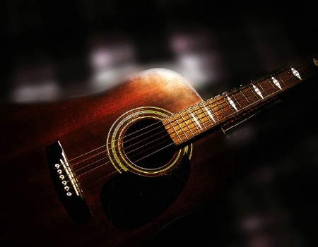 an old guitar
