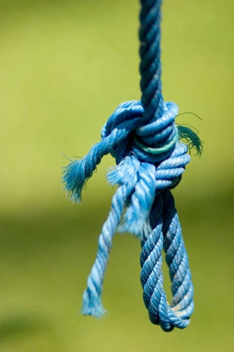 blue rope