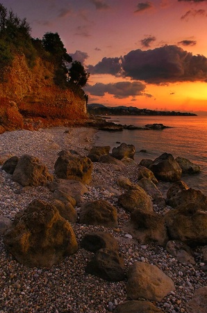 Late afternoon In Kalamata