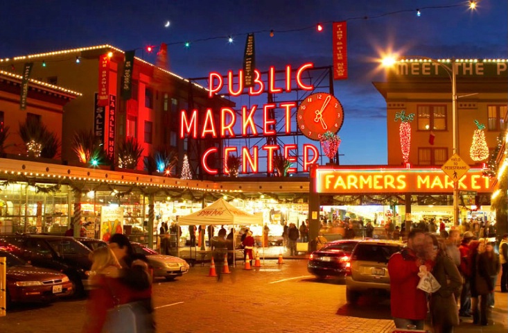 The Market Aglow