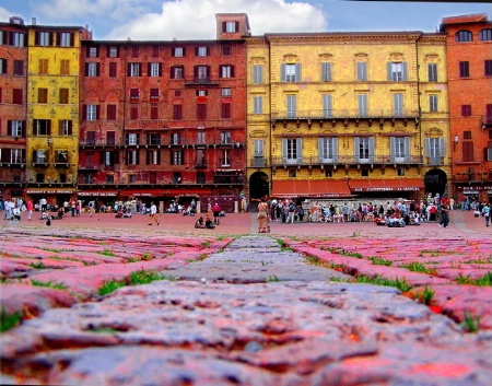 The Piazza del Campo  