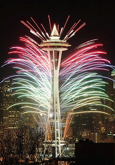 New Year at Seattle Center (#1)