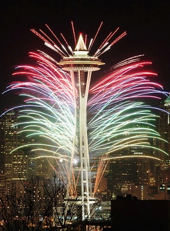 New Year at Seattle Center (#1)