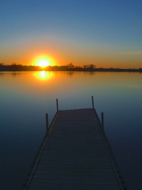 Lake Carthage Sunset