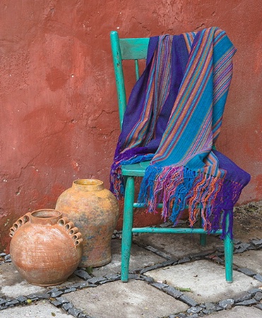 Chair and Pots