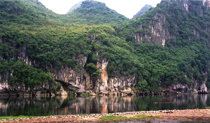 Limestone along Li(jang) River 