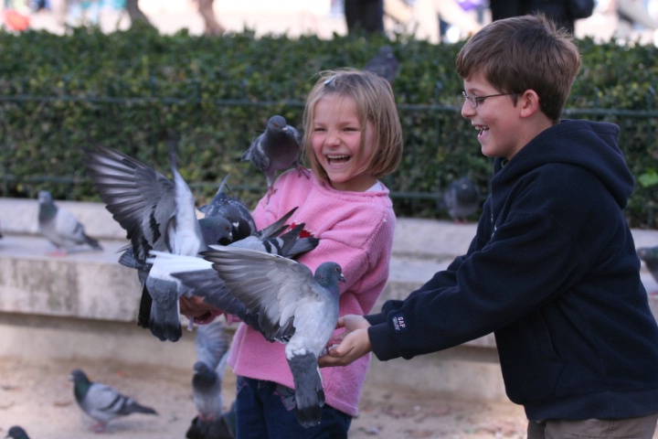 Kids and Birds