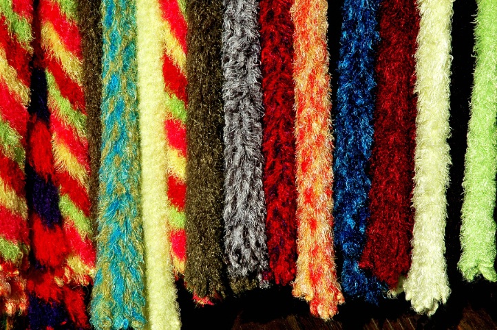 Scarfs Of Many Colors