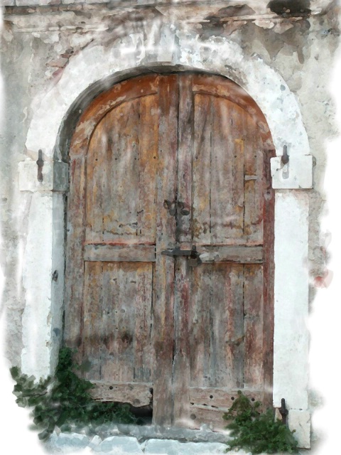 Old Monestary Door