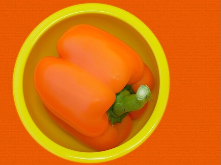 Capsicum in a Bowl