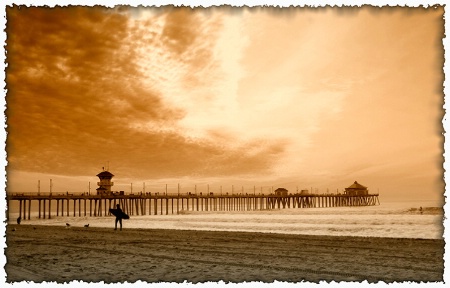 Surfing At The Pier