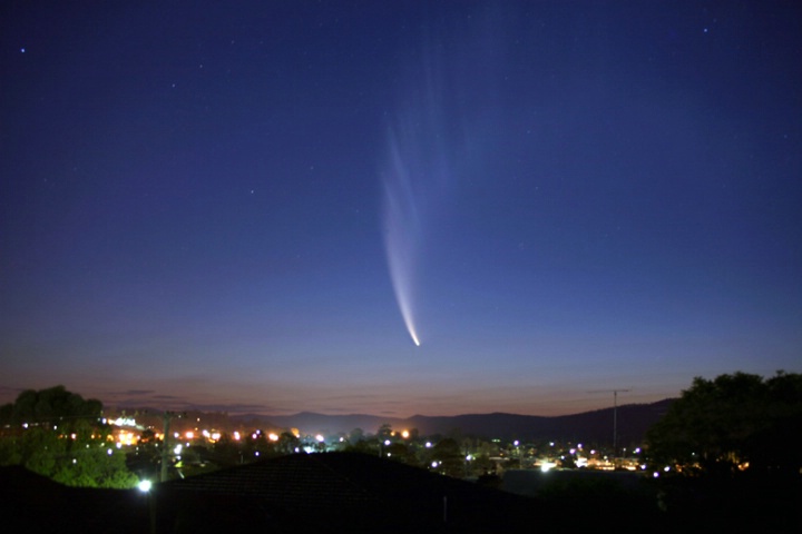 Comet McNaught 20th January