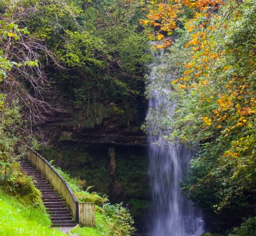 Glencar waterfalls