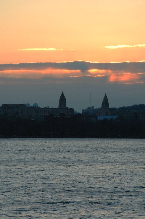 Sunset Over the Charles River