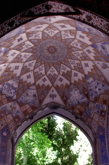 Ceiling in Kashan's Fin Garden