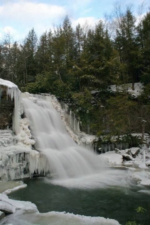 Muddy Creek Falls in January IV