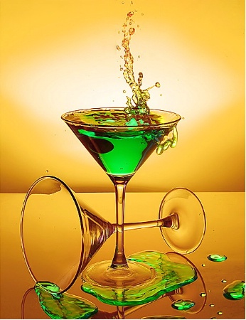 Martini splash