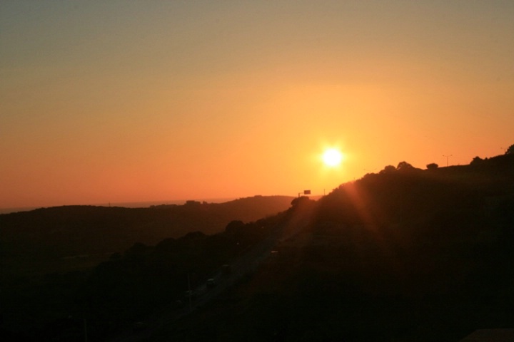 Sunset over Selmun