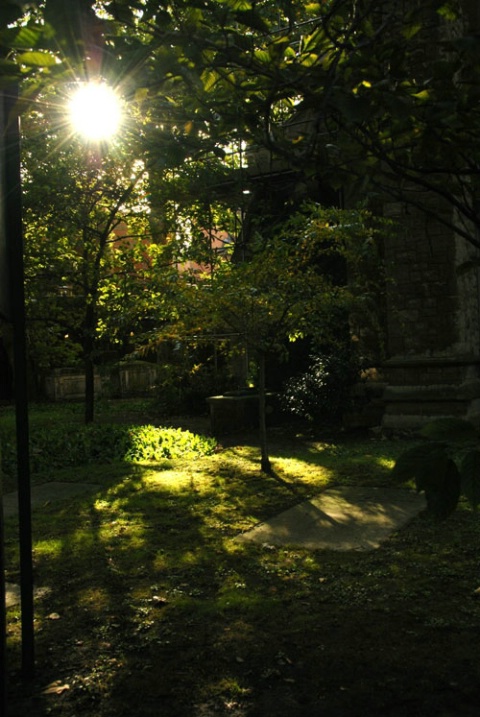 Wintersun over Churchyard