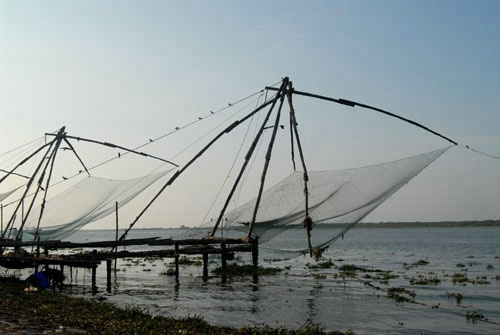 Chinese Fishingnets, Fort Cochin, Kerala/South Ind