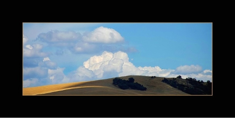 Tuscany....The clouds..