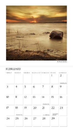 Calendar page