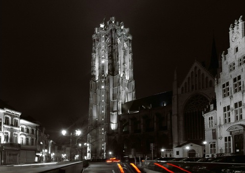 Mechelen in B/W